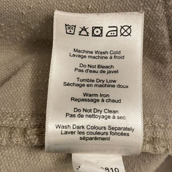 Merrell Tan Khaki Corduroy Straight Short Skirt Womens 6 Casual - Picture 9 of 11